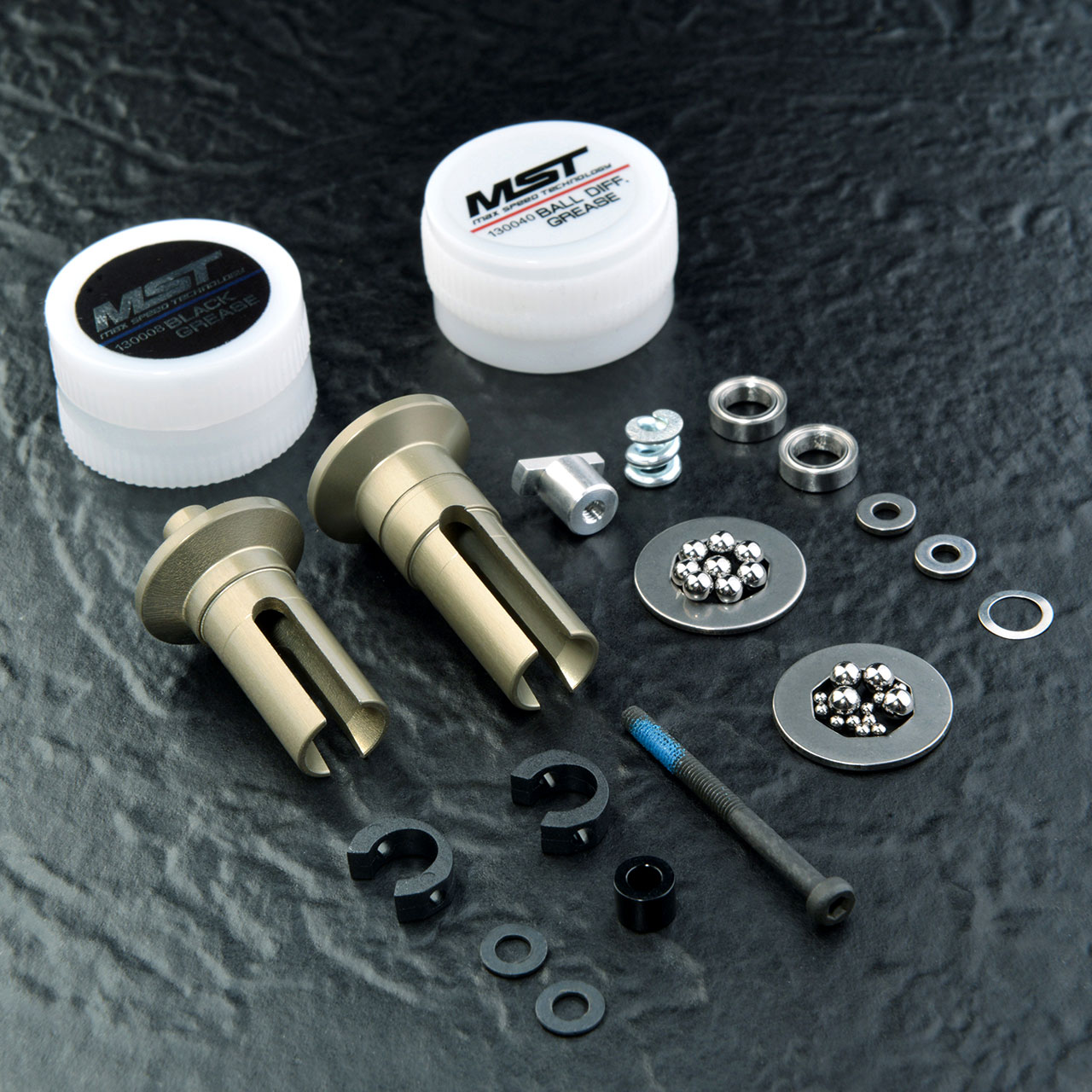 MST RMX 2 0 Alum Spur Gear Ball Diff Set