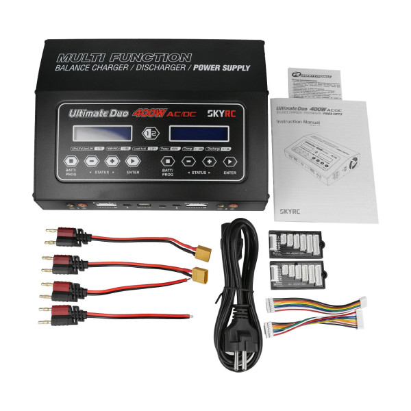 SkyRC D400 AC/DC Ladegerät LiPo 1-7S 20A 2x200W