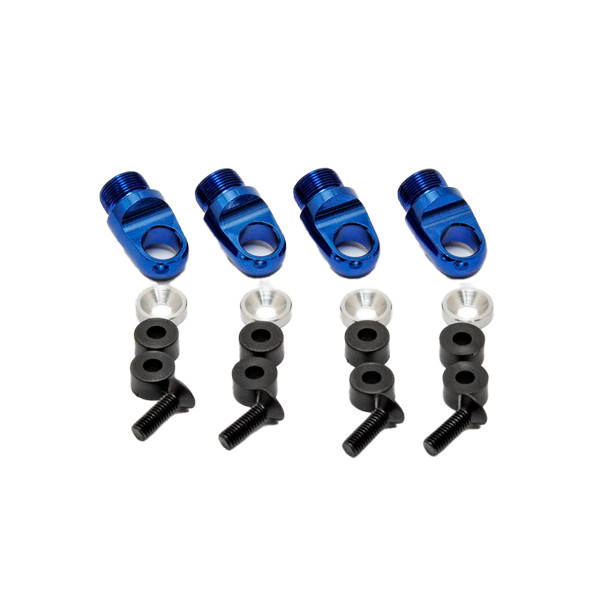 HoBao CNC Alu. Shock Cap, 4Pcs W/Gasket
