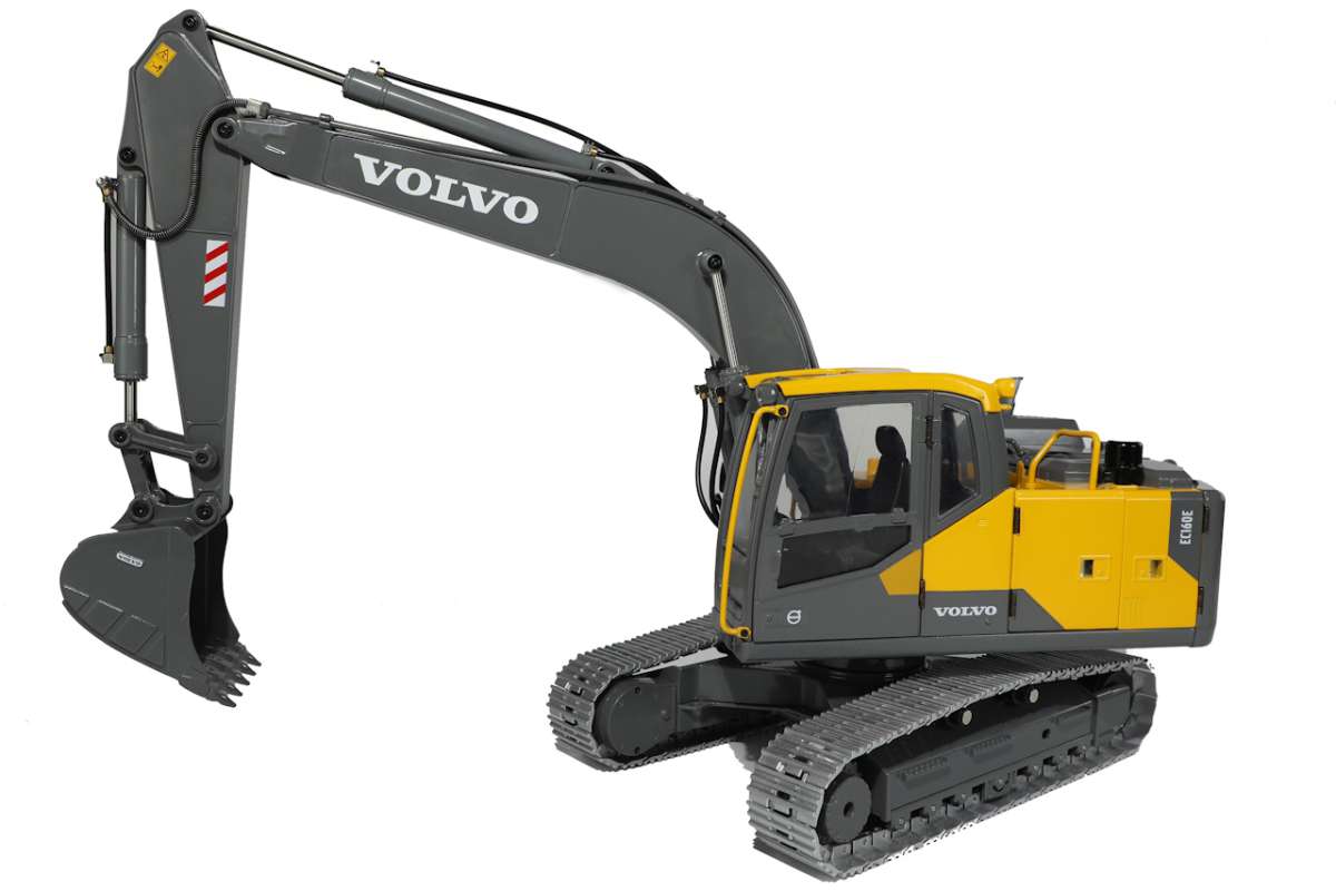 DoubleE EC160E Volvo Vollmetallbagger hydraulisch Maßstab 1:14 RTR