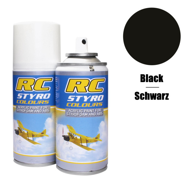 Ghiant Styro Farbe Schwarz 150ml