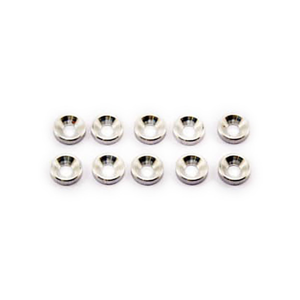 Hobao CNC ALUM 3MM WASHER, 10PCS