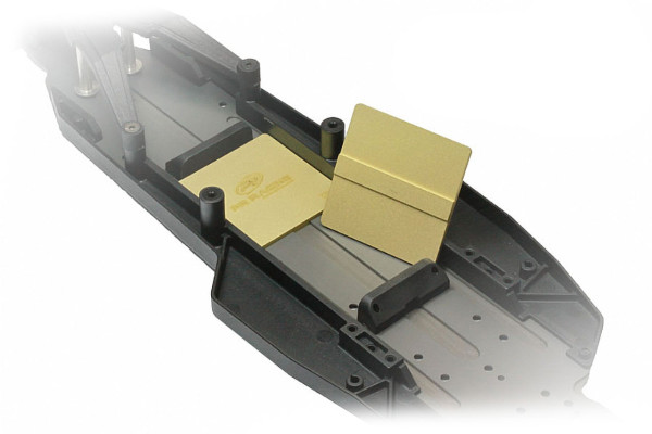 PR Racing Chassis Brass Weight (23g) (1pc)
