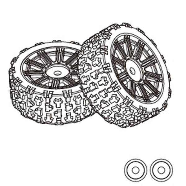 TPR-Reifen 14302 (2 Stk.)