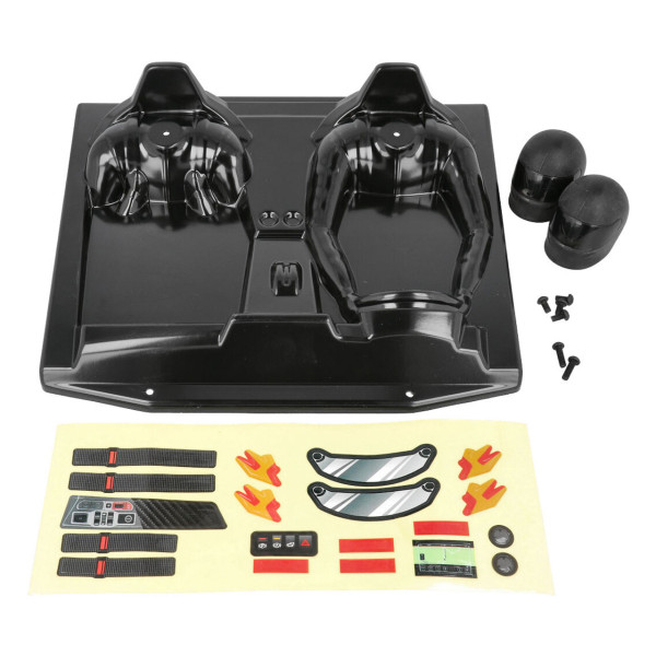 Yikong Cockpit schwarz
