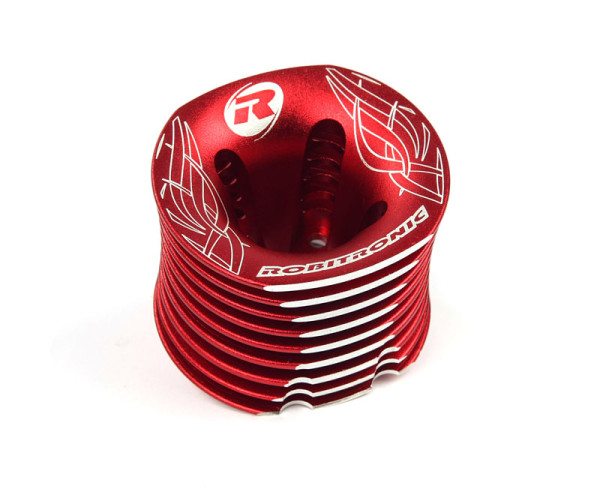 Robitronic Heat-Sink Head (Red), Laserwriting