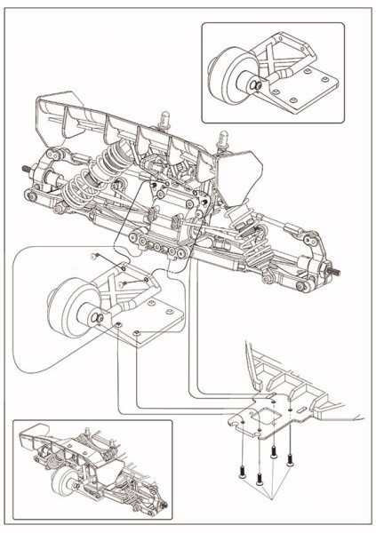 Modster Wheeliebar Set V2/V3/V4/Evolution/XC-Maximum