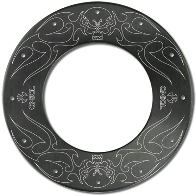 Axial Skulls Beadlock Ring (Grau) (2Stk.)