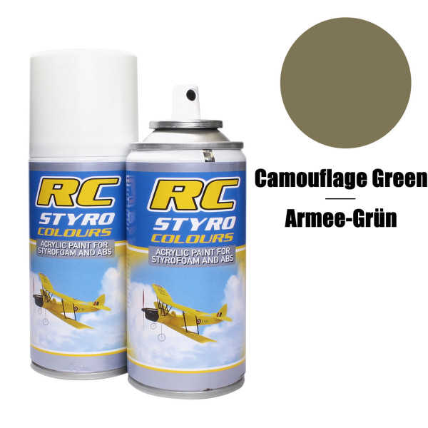 Ghiant Styro Farbe Armee Grün 150ml