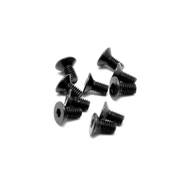 Hobao Flachkopfschraube M3x6 (10 Stk.)