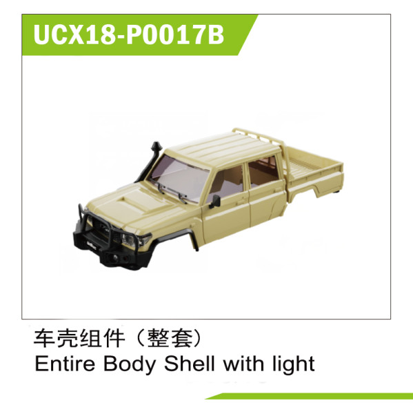 UDI R/C Entire Body Shellwith light