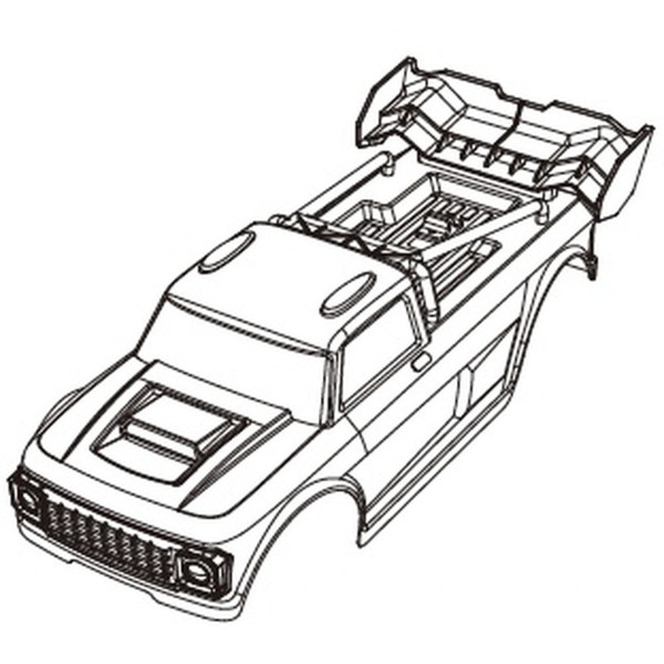MJX Body Shell (Red)