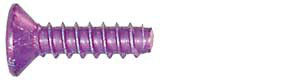 Take Off Selftab CSK Screw 3x12 purple (4 pcs)