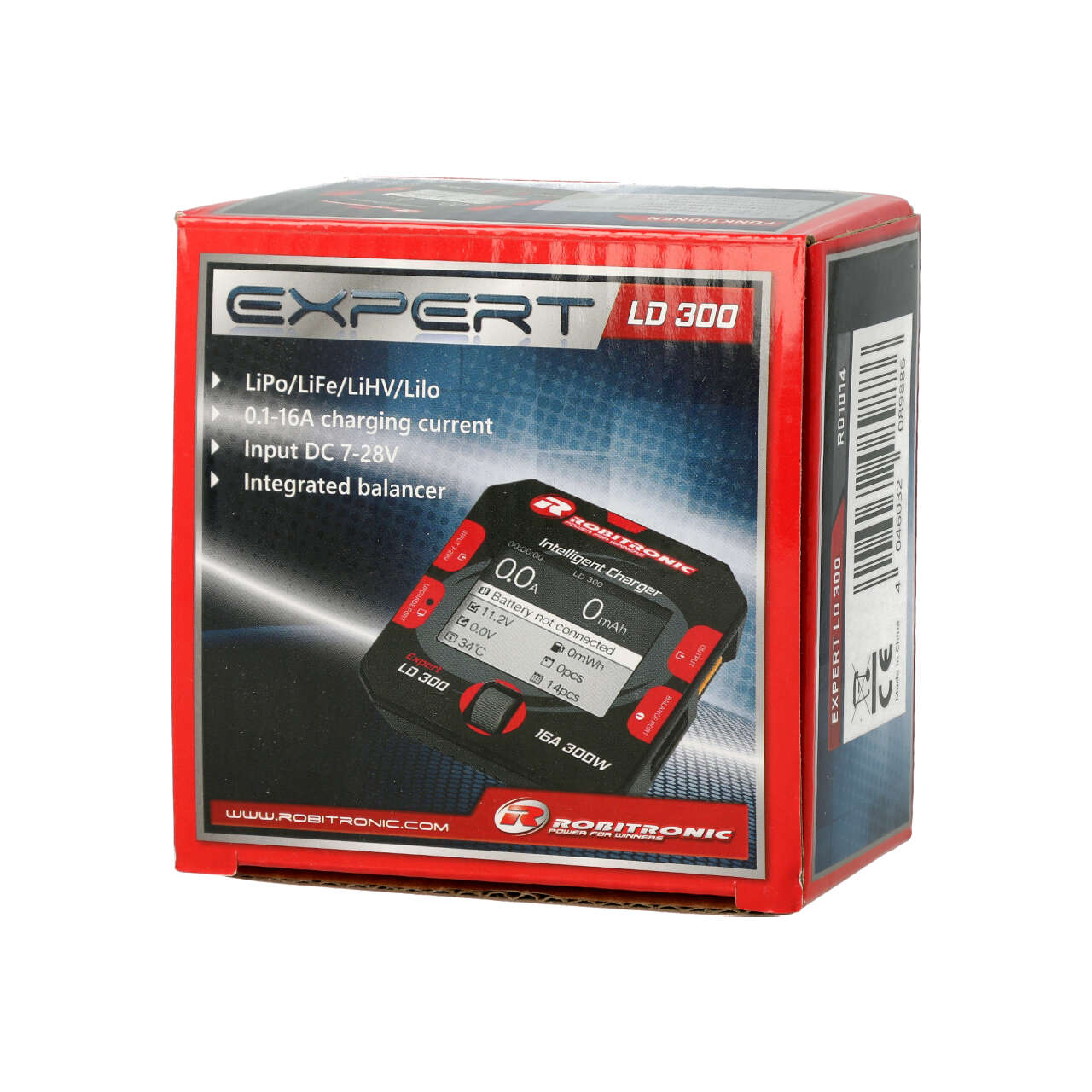 R01015Robitronic Expert LD 80 Chargeur LiPo 1-6s 7A 80W R01015