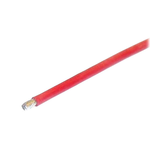Robitronic Silikonkabel 1m Rot 2,5mm2 Außen d3.0mm