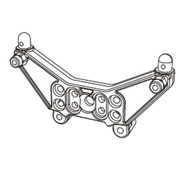 MJX Dämpferbrücke hinten