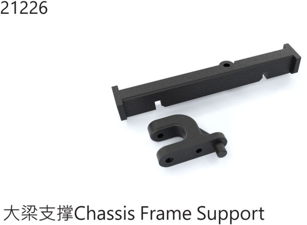 Unterstützung des Fahrgestellrahmens