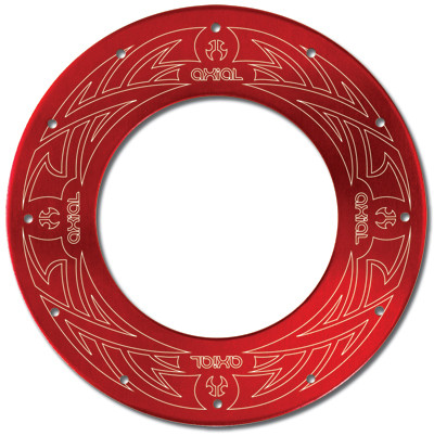 Axial Tribal Beadlock Ring (Red) (2pcs.)