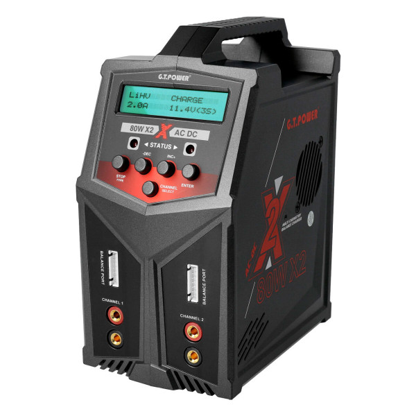 GT Hobbies X2 LiPo 1-6s 80W AC