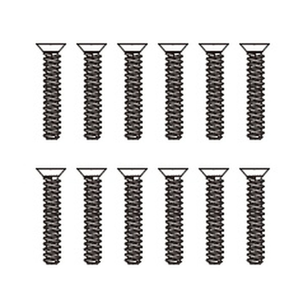 MJX Screws 2.3x12mm (12 pcs)
