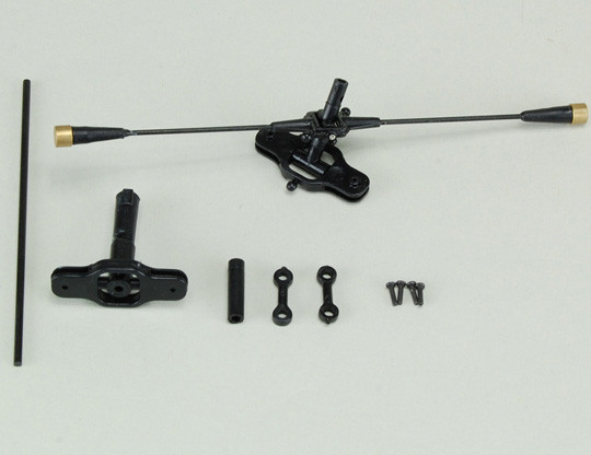 Ares Stabilizer Flybar, Rotor Head and Main Shaft Set: Chronos CX