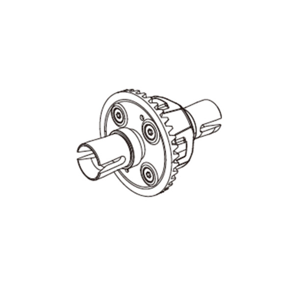 Vorderes & hinteres Differential