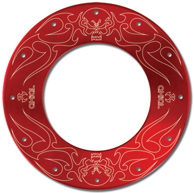 Axial Skulls Beadlock Ring (Red) (2pcs.)