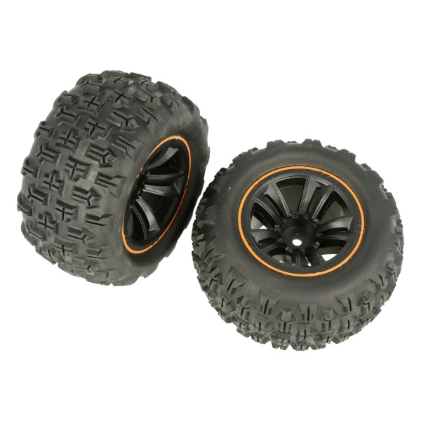 Maniac Kompletträder Truggy orange (2 Stk)