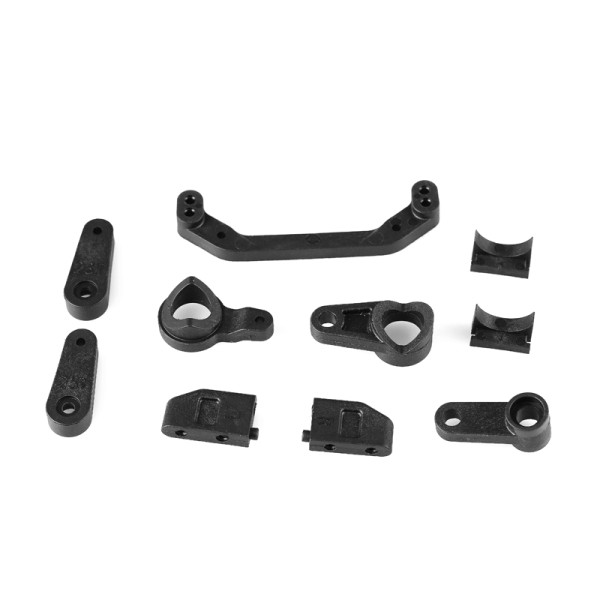 LC Racing Servo Saver, Lenkplatte, Servohalterung Set