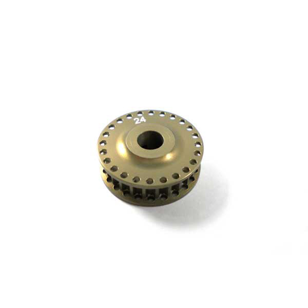 KM Aluminium Pulley 24T (side front)