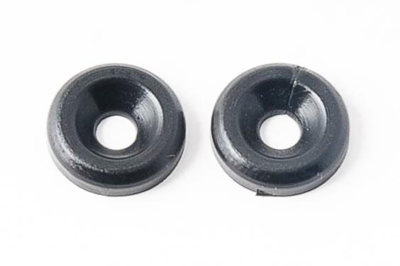 MCD Racing Kunststoff Unterlagscheibe für Senkkopfschraube 4mm 6 St.