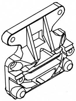 Robitronic Rear Bumper ETC,NTC