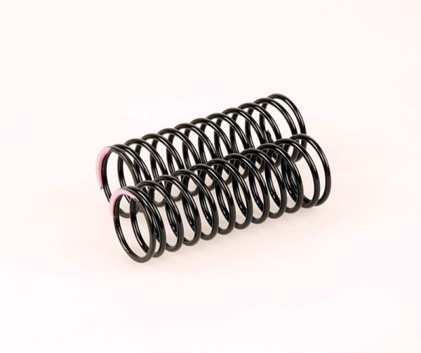 Robitronic Vordere Dämpferfeder hart (1,8x61,5mmx12W) pink (2 Stk.)
