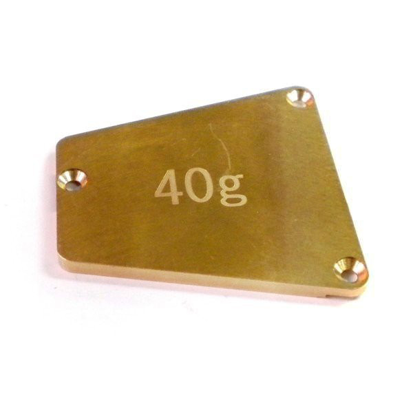 KM 3.0mm Copper Middle Plate 40g