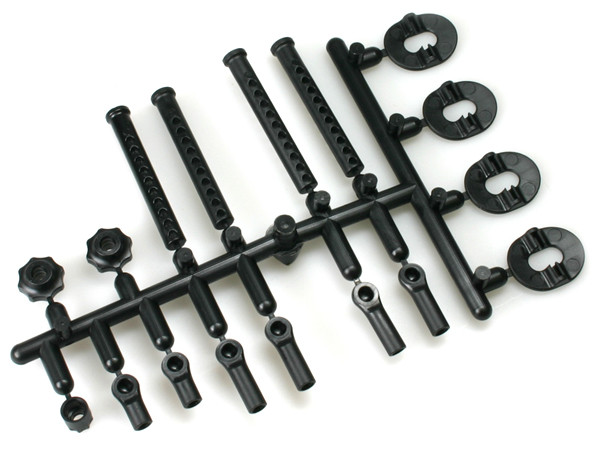 Robitronic Plastik Set B (Karosseriehalterung, Kugelpfannen)