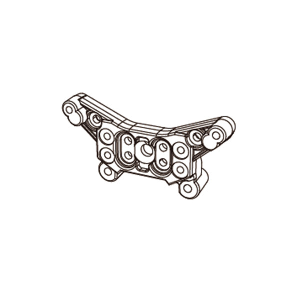 Hintere Stoßdämpferhalterung