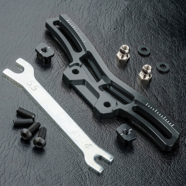 MST-Racing RMX 2.0 Alum. front damper stay (black)