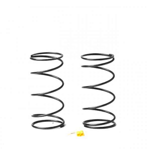 1/10 Front Shock Spring-White/Yellow (2pcs)0.090kg/mm For Ty