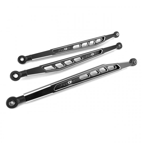 Rear Upper & Lower Suspension Links (117mm, cnc aluminum, bl