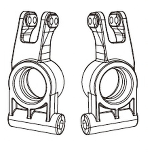 MJX Radträger Hinten