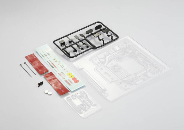 Killerbody Motor Attrappe aus Lexan Type-E unlackiert