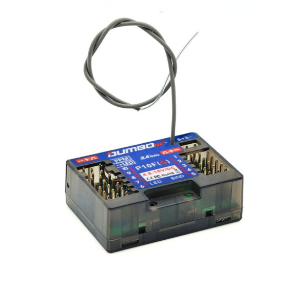 DumboRC P10FG 10 Channel Receiver with Gyro