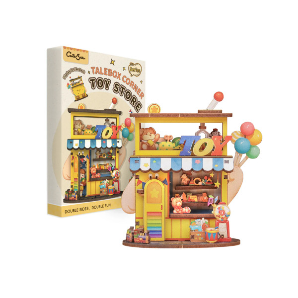 CuteBee Toy Shop DIY Book Nook
