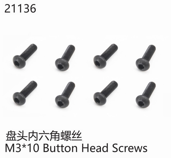 Halbrundkopfschraube M3*10