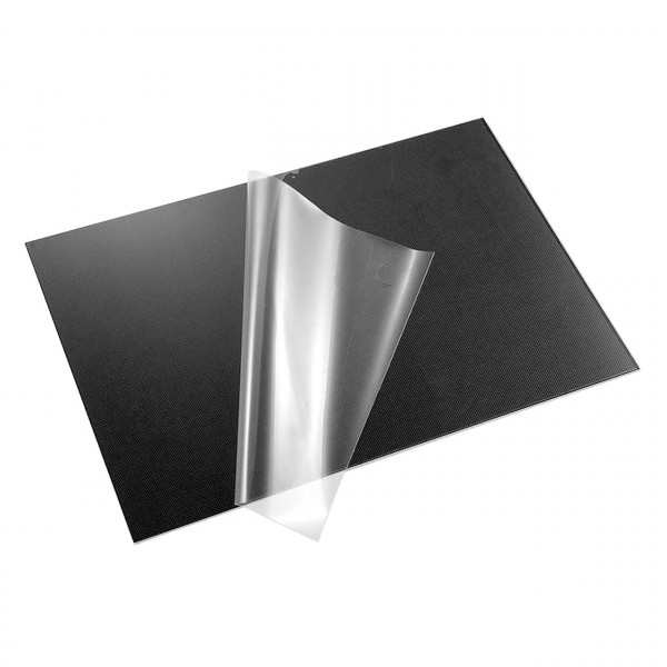Lexan Platte Kohlefaser Optik (203 x 305 x 1,2mm)