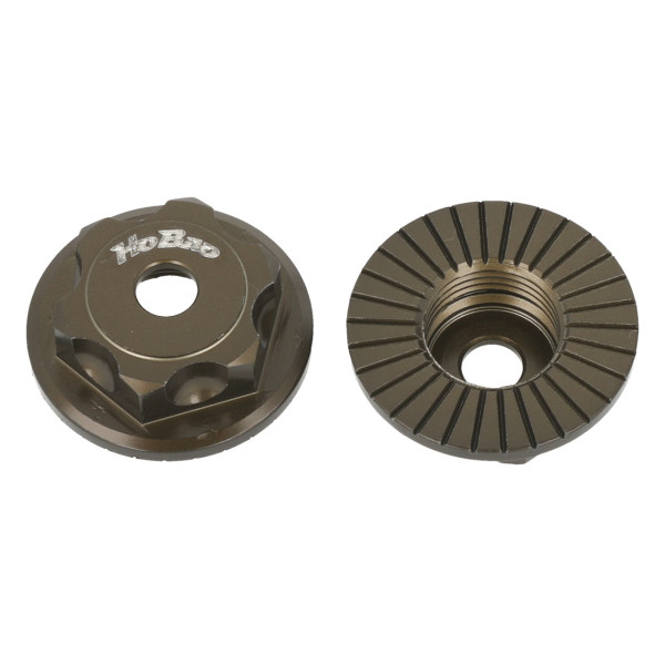Hobao Dobule Lock Wheel Flange Hub Hard Coating (2 pcs)