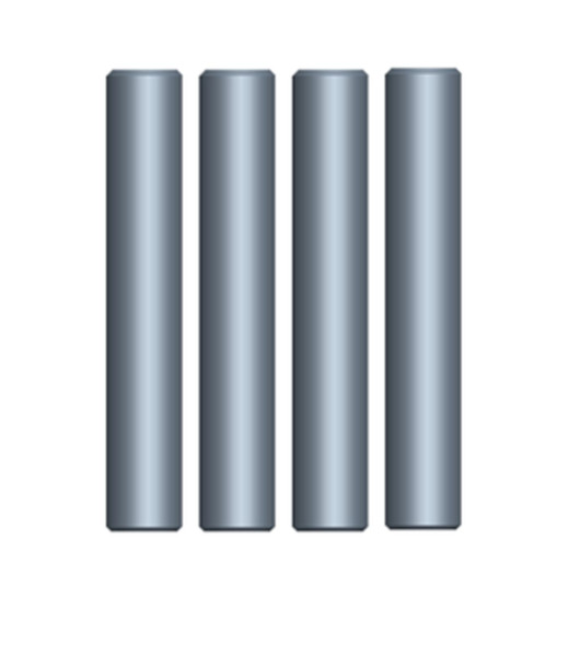 Modster wheel hitch pins Mini Cito/Dasher 4 pcs