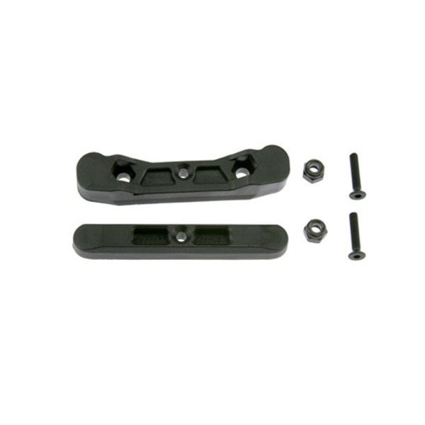 HoBao ALUM. FRONT LOWER SUS. ARM HOLDER/TOE-IN PLATE