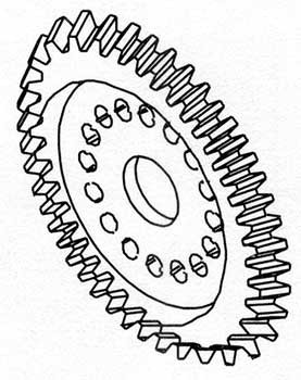 Robitronic Differentialzahnrad