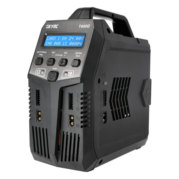 SkyRC T400Q AC/DC Quad Ladegerät LiPo 1-6s 12A 4x100W